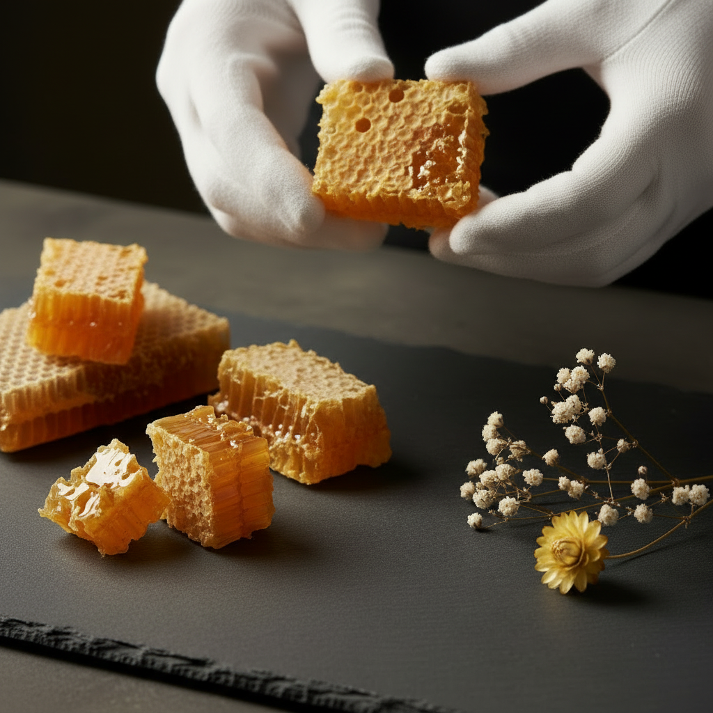 Raw beeswax